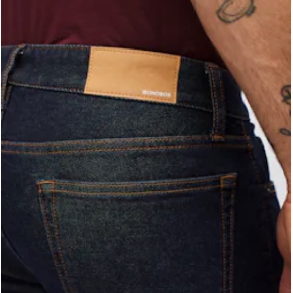 Stretch Eco Blue Jeans 32x30 Athletic Fit - Picture 5 of 6